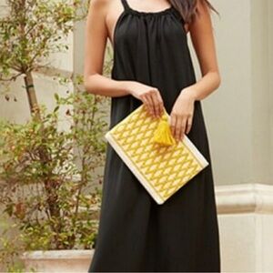 Jolie Black Maxi Dress with Halter Neck